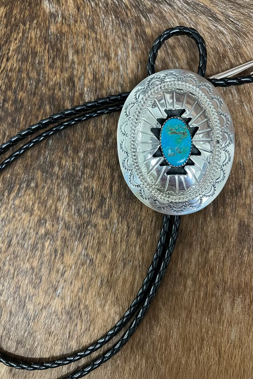 Shadow Box Bolo Tie
