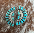 Large Half Cluster Earrings