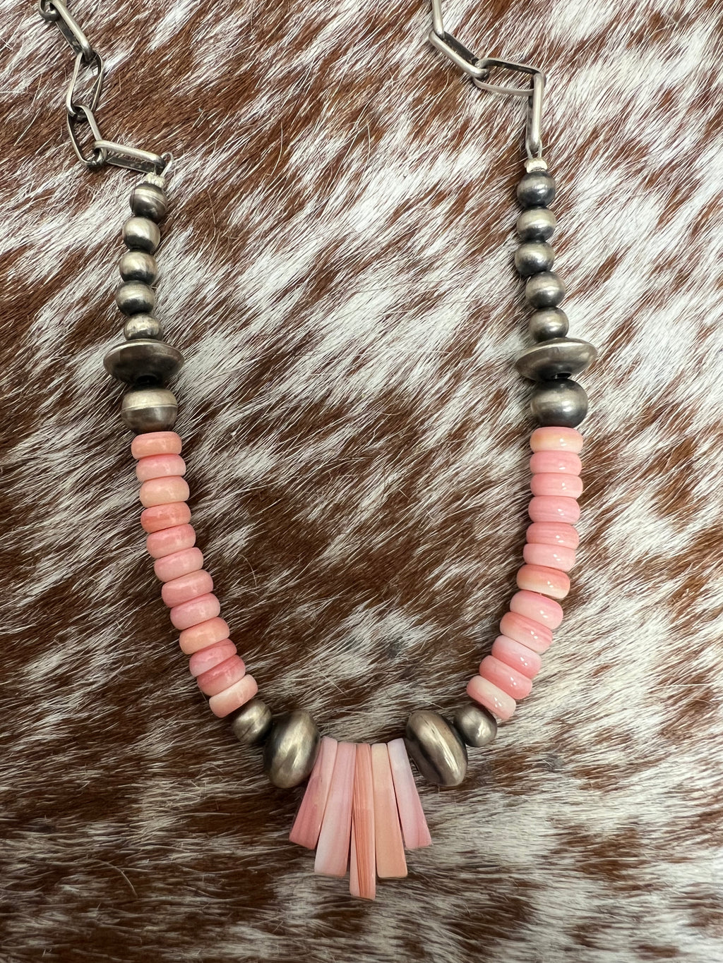 Pink Conch Necklace