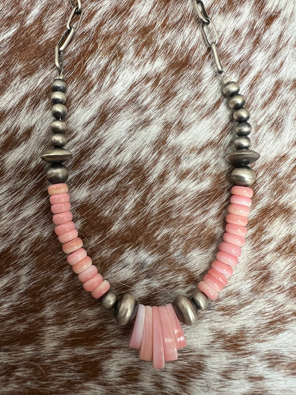 Pink Conch Necklace