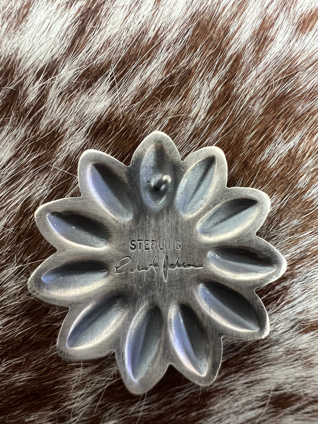 Flower Concho Earrings