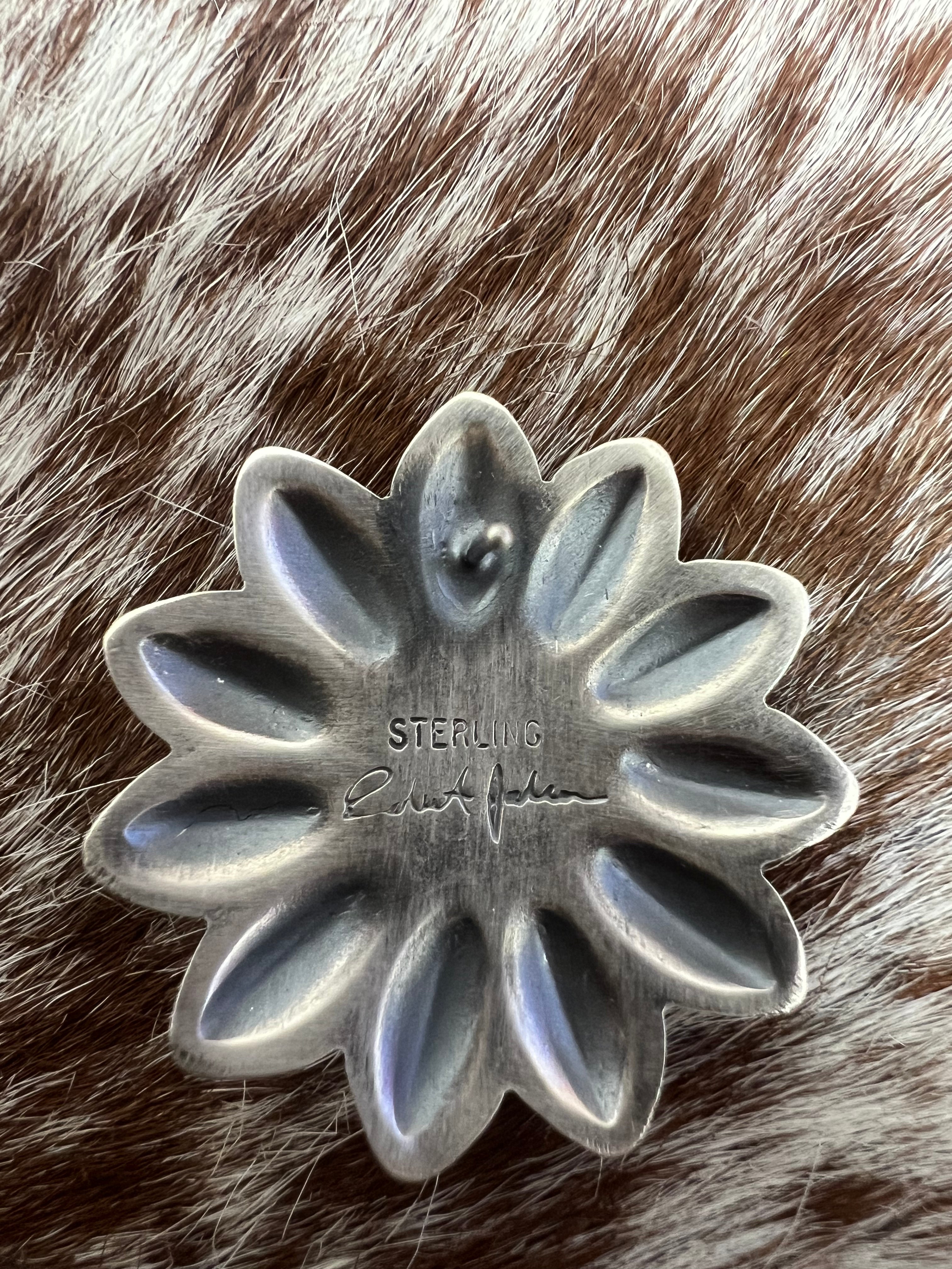 Flower Concho Earrings
