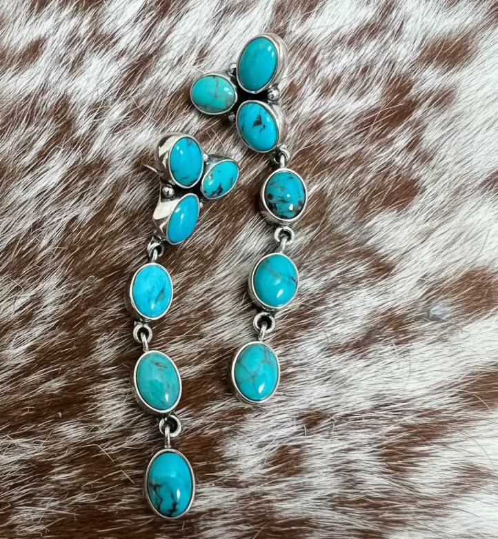 Cluster Dangle Earrings