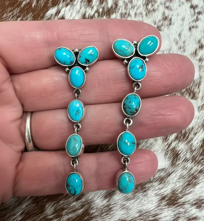 Cluster Dangle Earrings