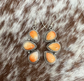 Spiny Dangle Earrings-O