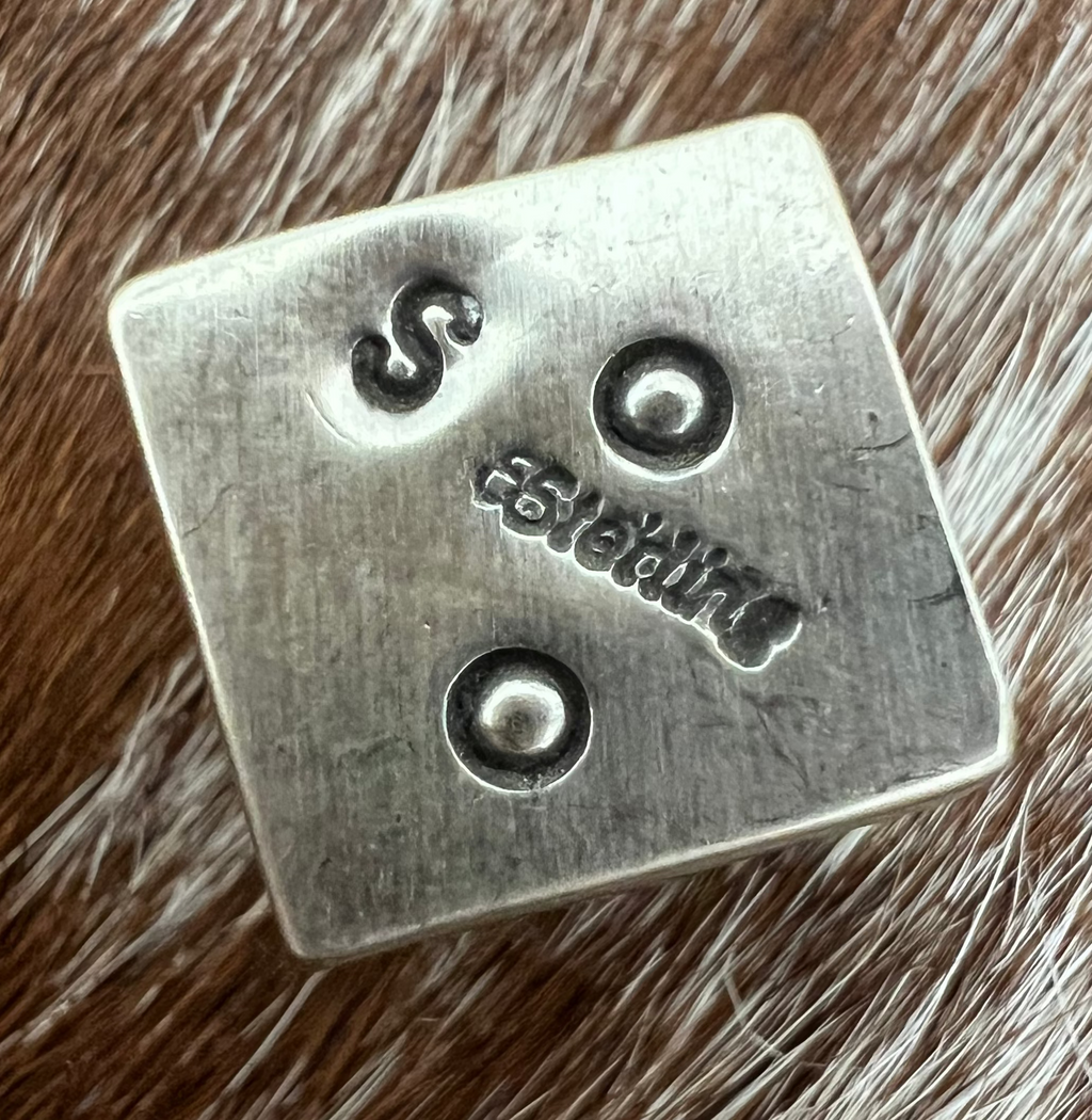 Silver Dice Set