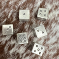 Silver Dice Set