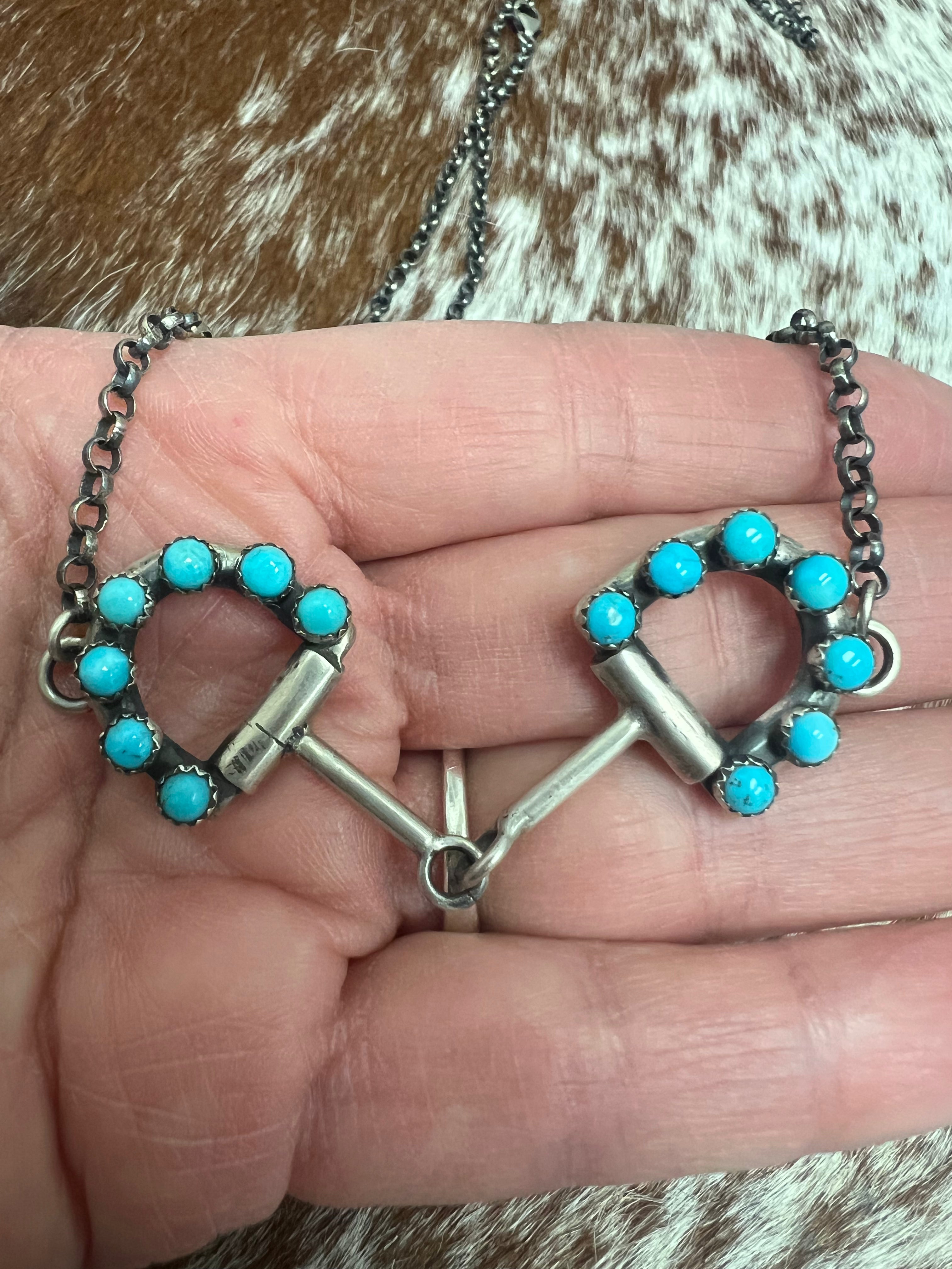 Snaffle Bit Necklace-T