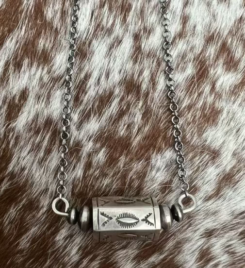 Barrel Bar Necklace