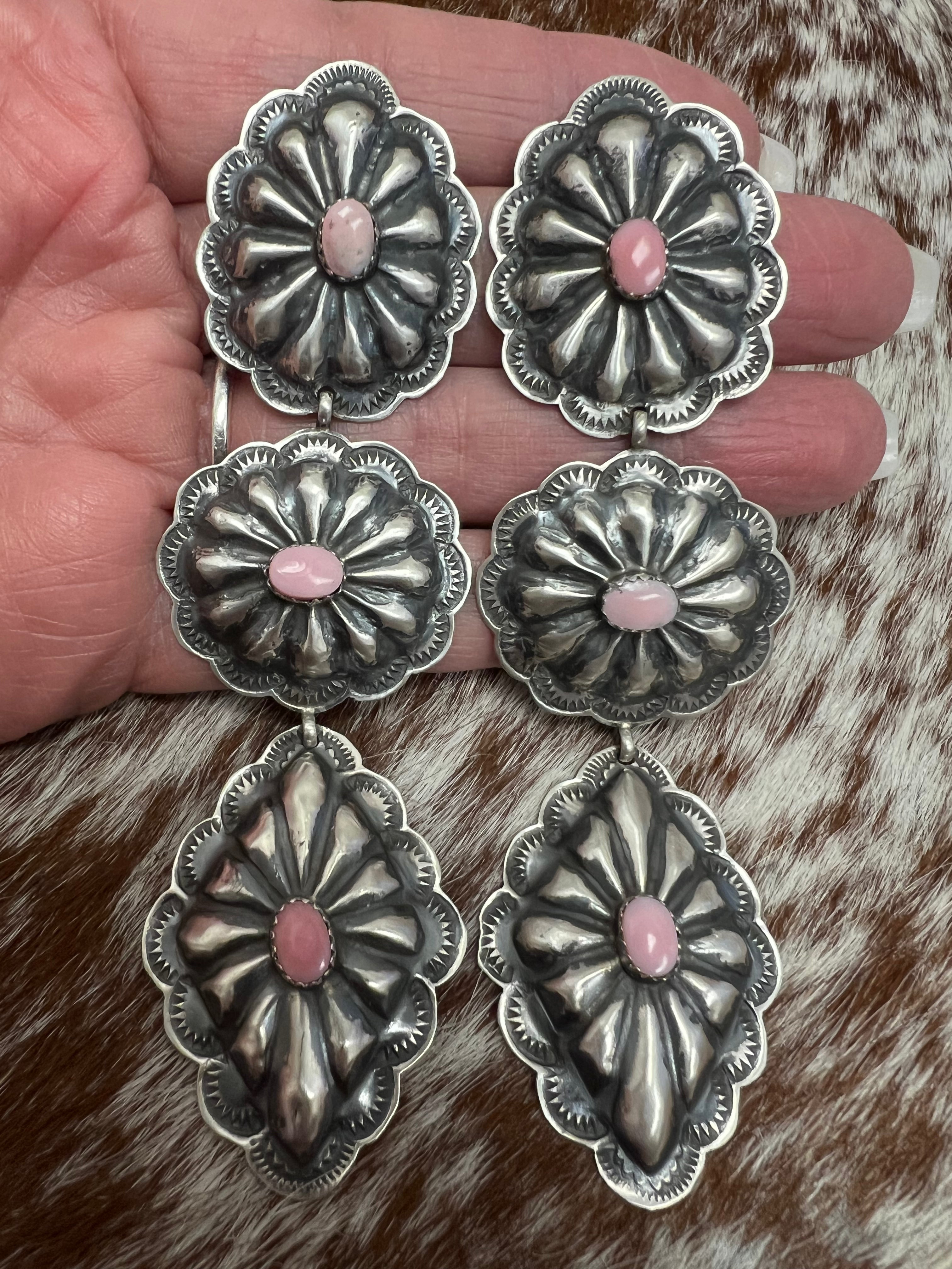 Concho Earrings-3P