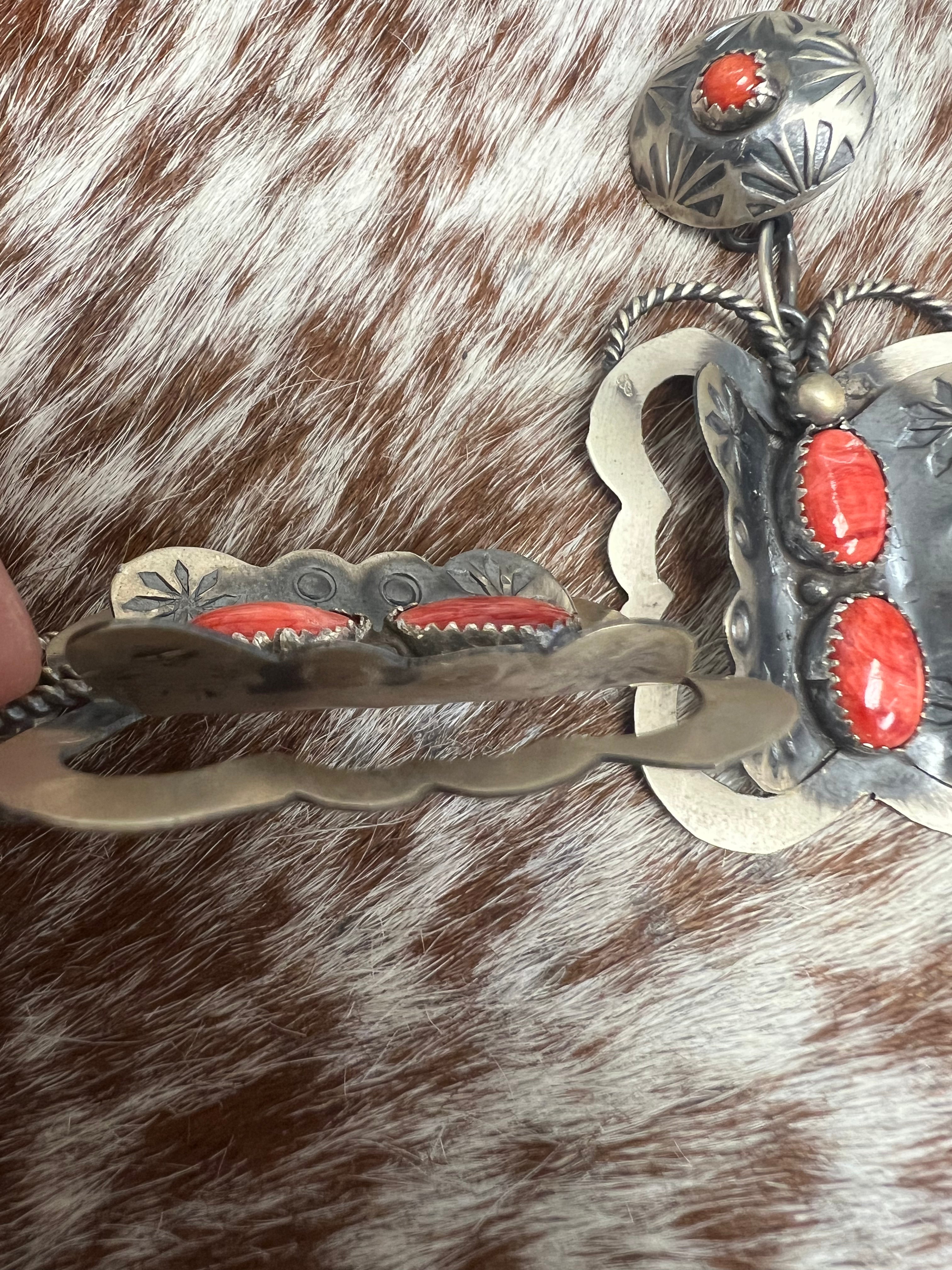 Butterfly Concho Earrings