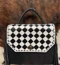 Checkered Crossbody