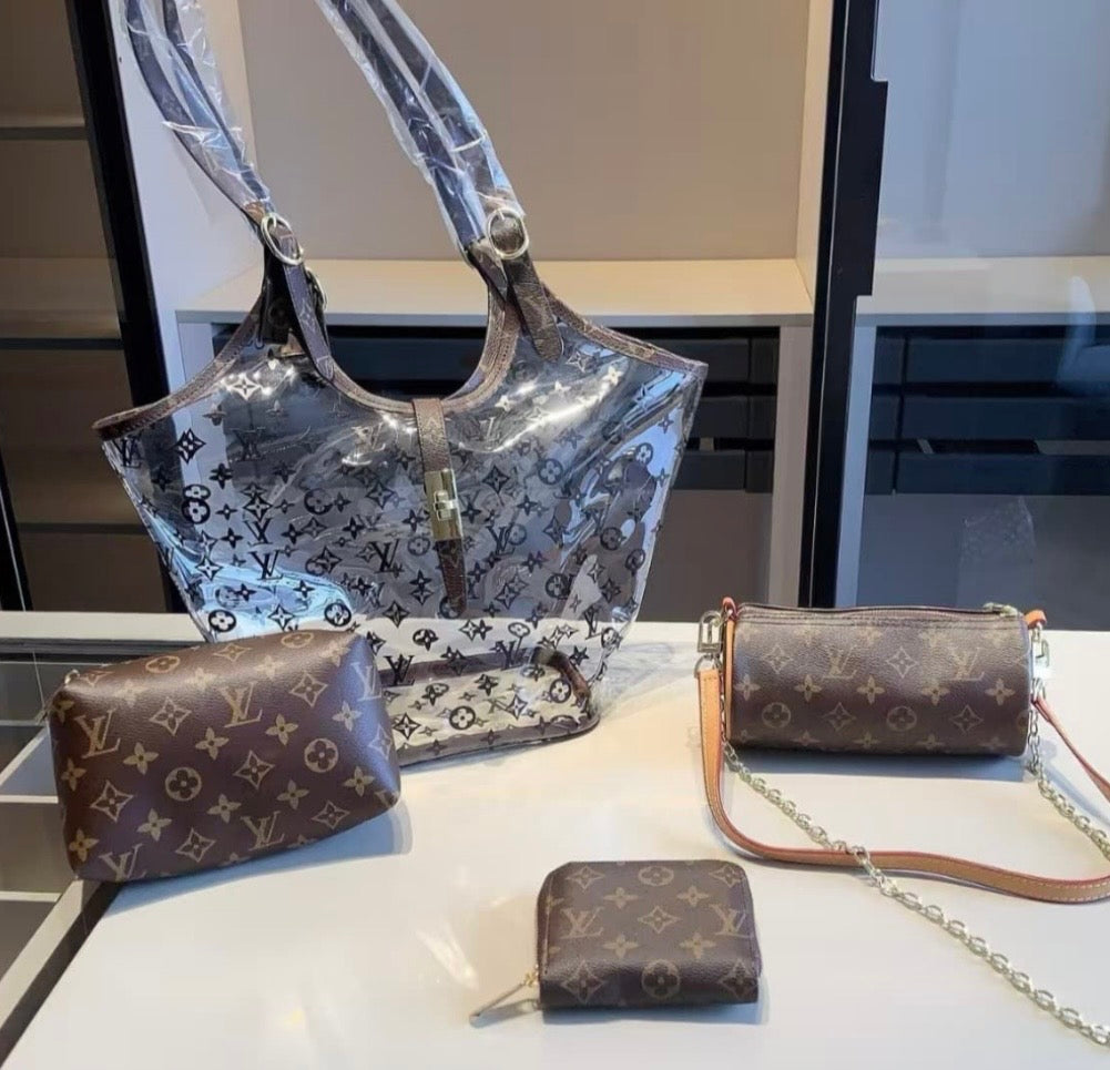Clear bag set