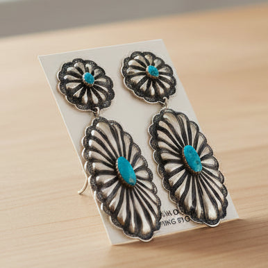 Concho Earrings