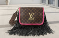 Monogram Fringe Purse 2