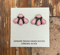 4 Stone Cluster Earrings