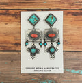 Cross Dangle Earrings